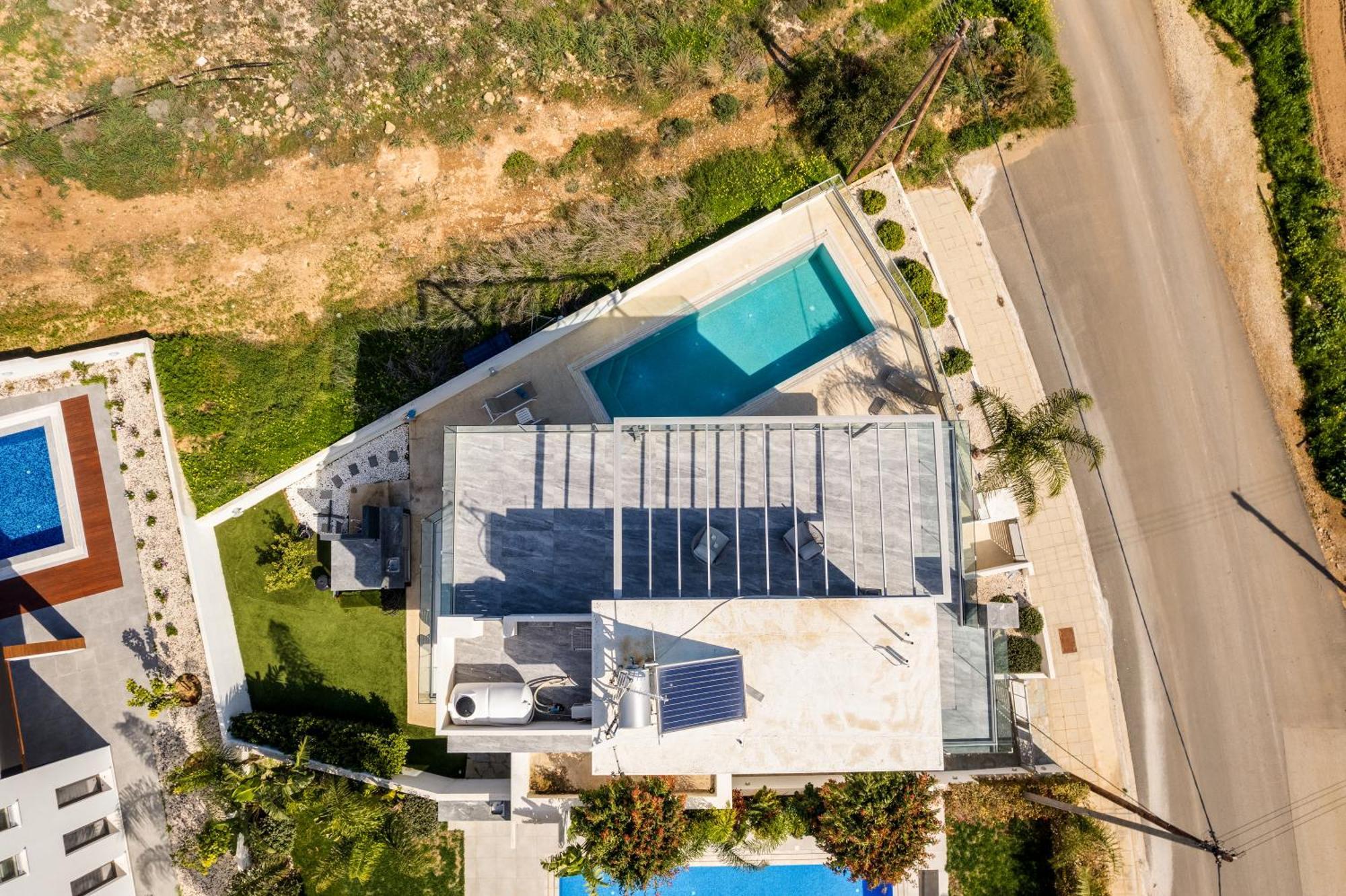 Seaside Luxury Villa Паралимни Экстерьер фото