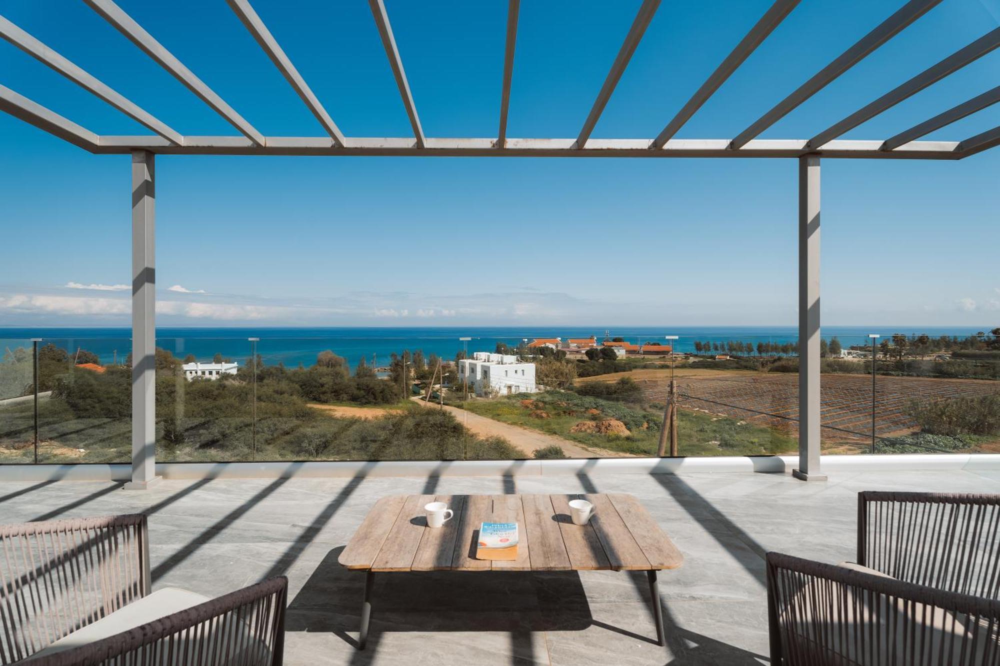 Seaside Luxury Villa Паралимни Экстерьер фото